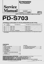 Pioneer PD-S703 - Lettore CD