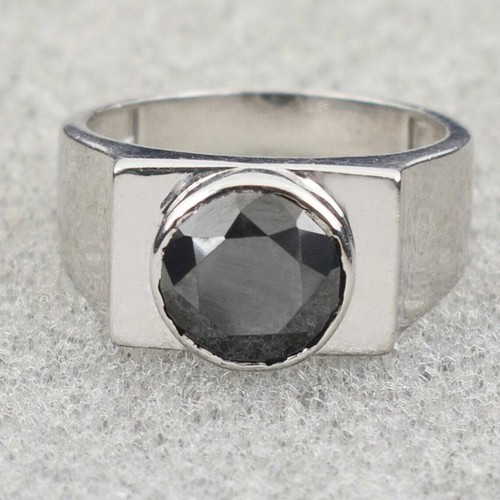Nero anello diamante - kt, per