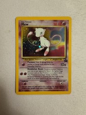 Pokemon 2000 - Mew Holo - Promo Stella Nera WOTC #9 - Lega Pokemon SWIRL!!