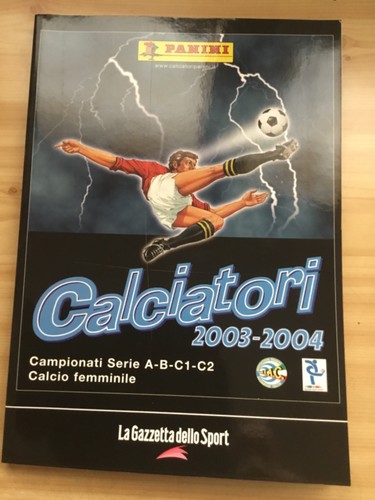 Album calciatori 2003 - calciatori, 2003-2004