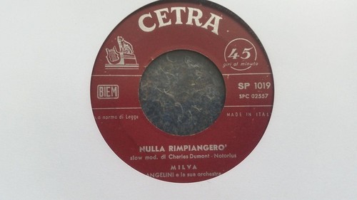 Milva nulla rimpiangero - milva,