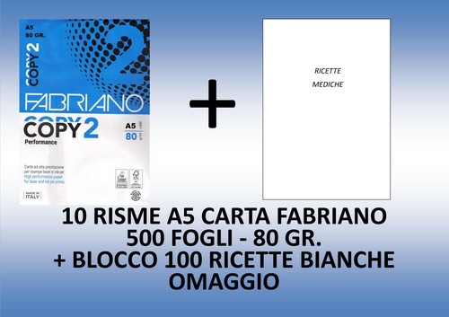 Carta fabriano g mq - fabriano, a5