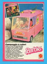 TOP984-PUBBLICITA'/ADVERTISING-1984- BARBIE ROULOTTE (versione A)