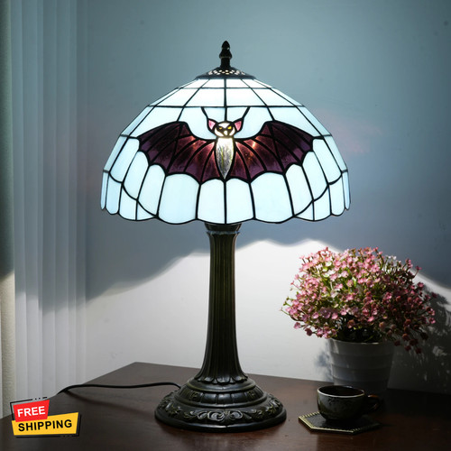 Lampada stile pipistrello - , nero