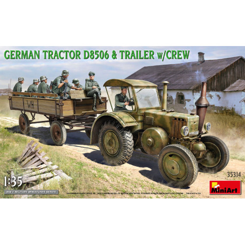 German tractor d8506 - tractor, with