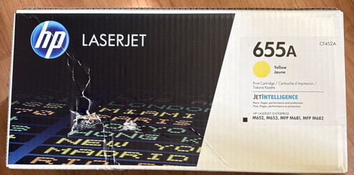 Laserjet 655a toner yellow - toner,