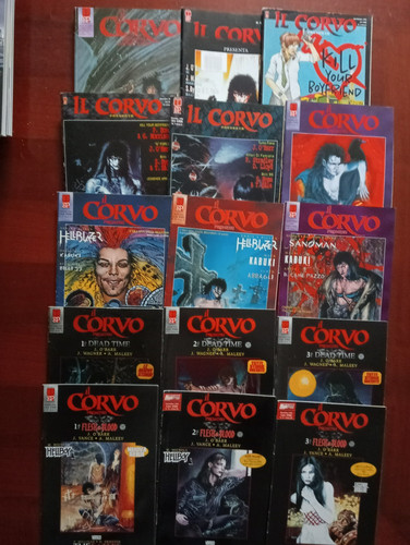 Corvo serie dal numeri uno - numeri,