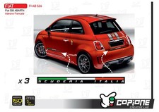 3 Strisce adesive fiancate