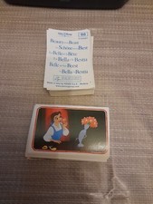 5 FIGURINE LA BELLA E LA BESTIA PANINI