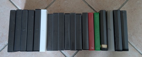 Lotto custodie vhs - custodie, vuote
