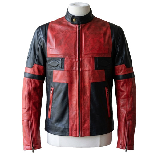 Giubbotto pelle motociclista