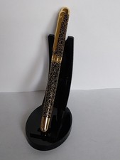 penna stilografica vintage Da Collezione, Rifiniture Placata Oro Vedi Foto 