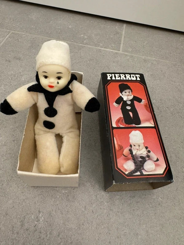 Bambola pierrot vintage cm - bambola,
