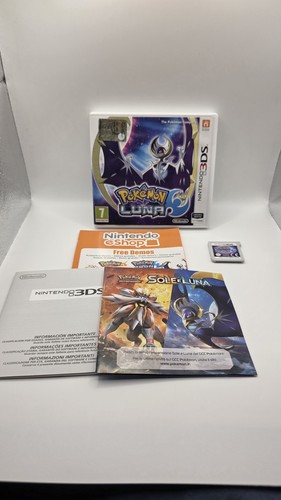 Pokemon luna nintendo 3ds 2ds - 3ds,