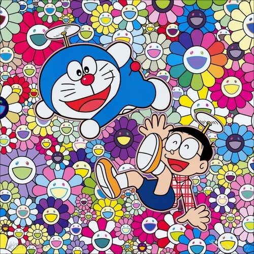 Murakami takashi serigrafia - takashi,