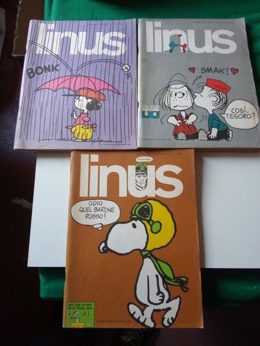 Lotto fumetti comico linus - lotto,