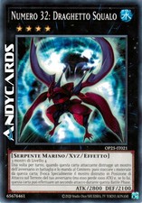 NUMERO 32: DRAGHETTO SQUALO (Number 32: Shark Drake) • Comune • OP25 IT021 • Unl