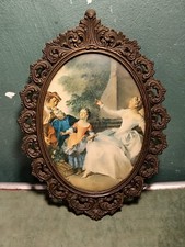 Quadretto vintage ovale - quadretto,
