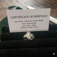 ​Rolex Bucherer Spoon Ring