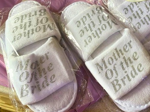 Pantofole spa sposa matrimonio - pantofole,