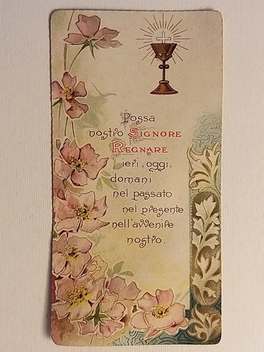 Santino ricordo della - -,