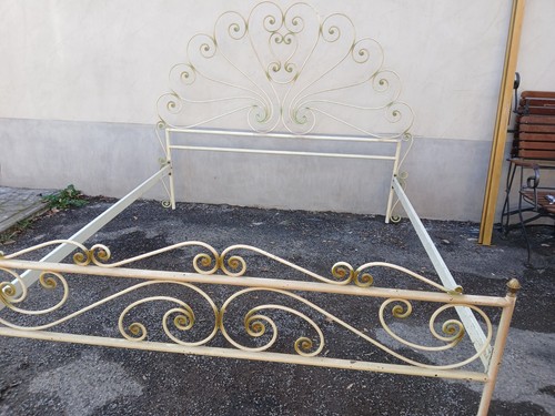 Letto matrimoniale ferro - letto,