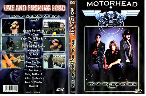 Motorhead live rock ring - motorhead-live, am