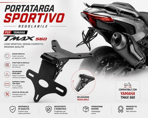 Portatarga regolabile - portatarga,