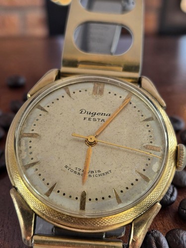 Orologio vintage dugena festa - orologio,
