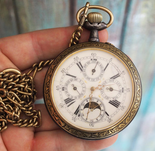 Antico orologio tasca - da,