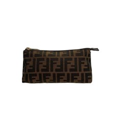Pochette Fendi marrone con