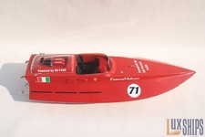 Modellino barca Ferrari F430