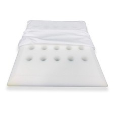 CUSCINO ANTISOFFOCO ANTIACARO PER LETTINO CULLA NEONATO SFODERABILE 45 x 32 cm