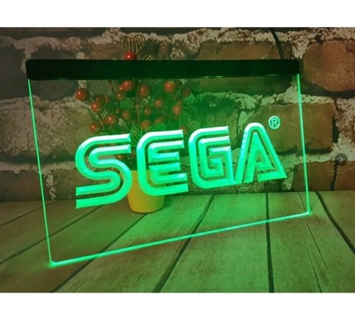 Sega insegna luminosa led - led, 3d