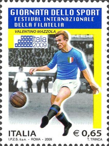 Francobolli valentino mazzola - valentino,