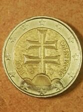 Moneta 2 Euro Slovensko 2011  Slovacchia circolata ben conservata.