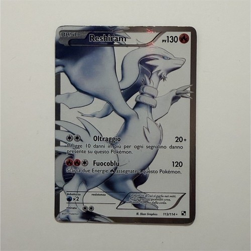 Pokemon reshiram 113 114 - reshiram, 113/114
