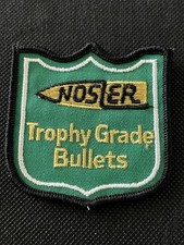 TOPPA VINTAGE "NOSLER" PROIETTILI GRADO TROFEO