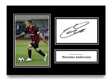 Massimo Ambrosini foto firmata