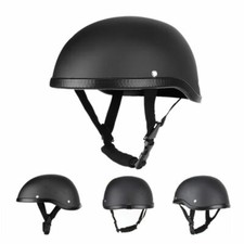 Casco moto vintage mezza