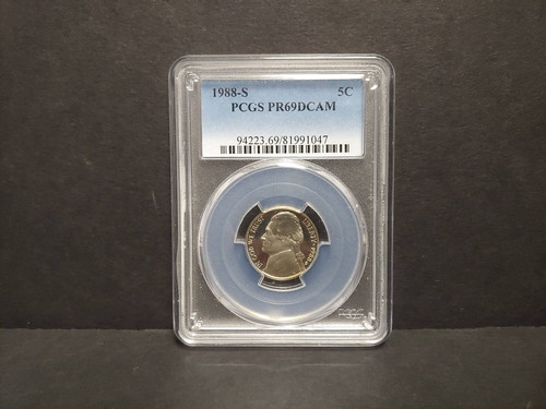 1988 pcgs proof deep - pcgs, proof-69