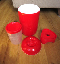 EasiYo Yogurtiera, Rossa, Yogurtiera Facile | Rende 1KG di Yogurt