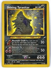Shining Tyranitar 113/105 Neo Destiny Holo