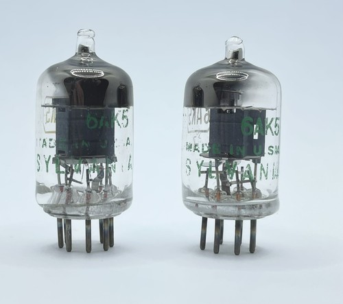 Sylvania 6ak5 coppia testato - 6ak5,