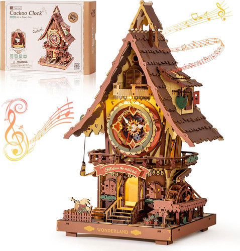 Puzzle orologio cucù in - 3d,
