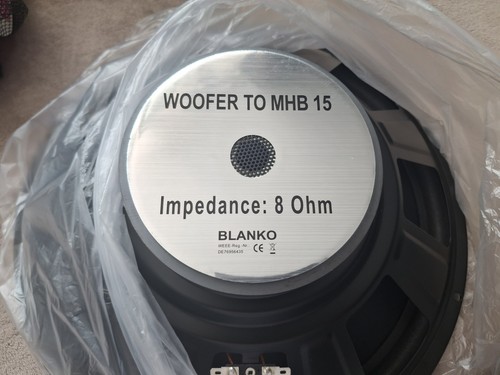 Blanko mhb subwoofer - mhb, pa
