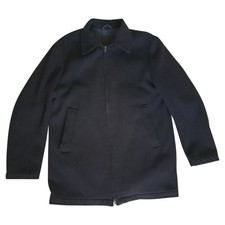 Gas - L - Giaccone in lana blu