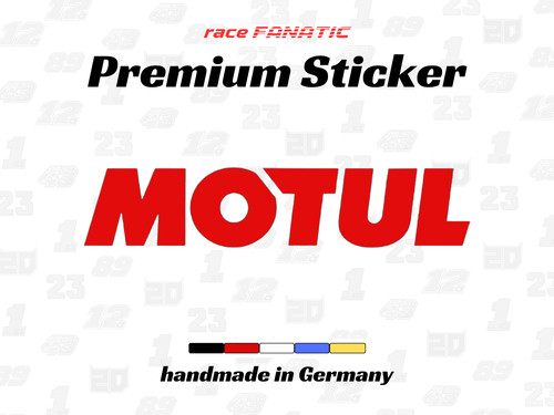 Adesivo logo motul motorsport - adesivo,