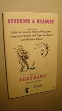 ORIGINALE - GREYHAWK - 1979