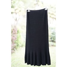 GONNA NERA MAGLIA  tg.36/38 it. circa